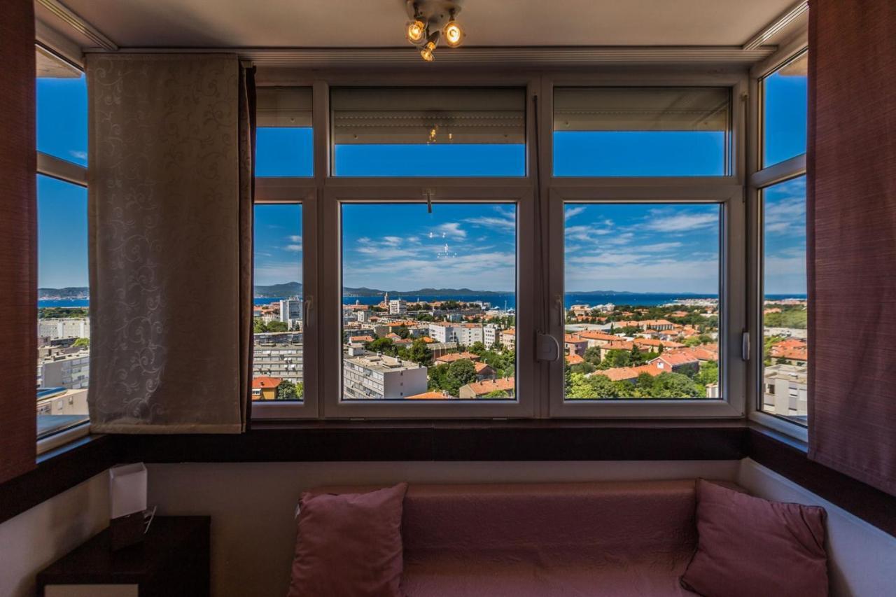 City&Sea view 2BR 4+2 Zadar Exterior foto