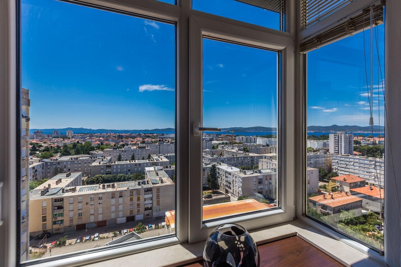 City&Sea view 2BR 4+2 Zadar Exterior foto