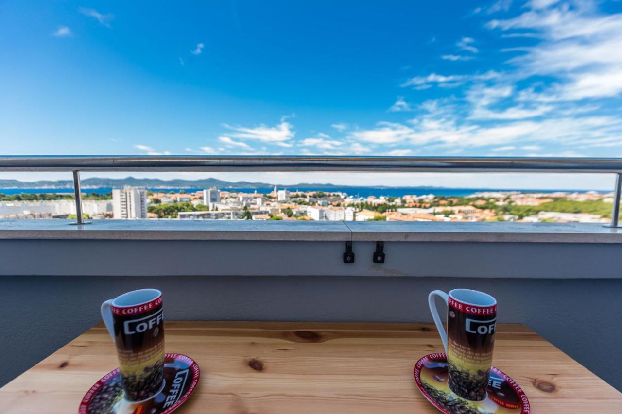 City&Sea view 2BR 4+2 Zadar Exterior foto