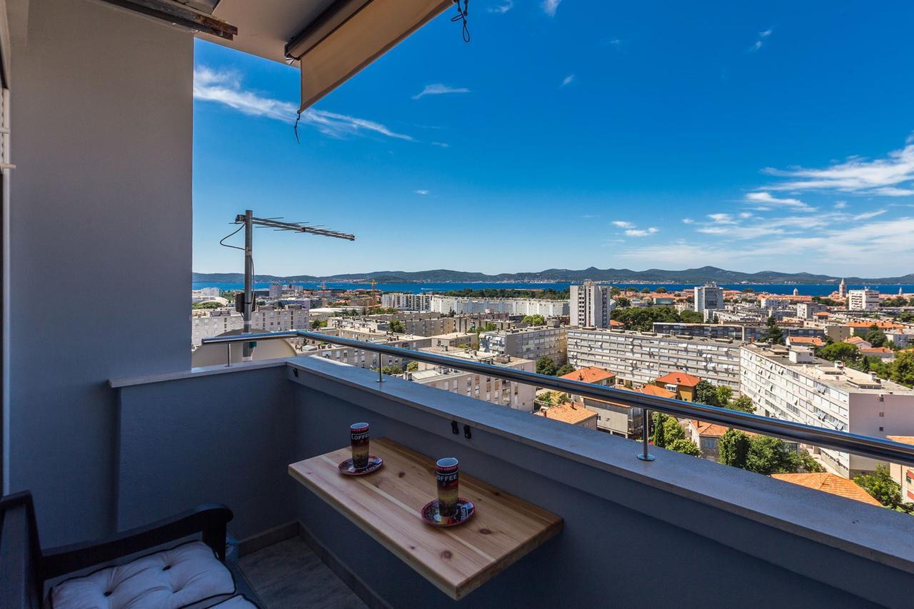 City&Sea view 2BR 4+2 Zadar Exterior foto