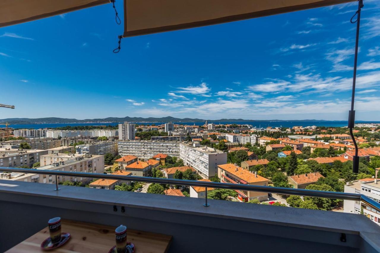 City&Sea view 2BR 4+2 Zadar Exterior foto