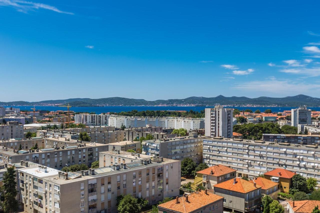 City&Sea view 2BR 4+2 Zadar Exterior foto
