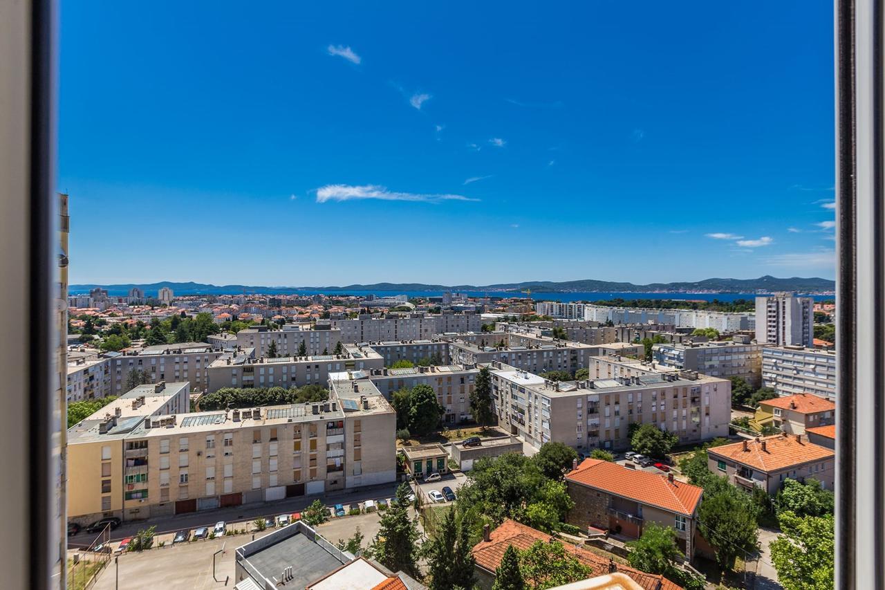 City&Sea view 2BR 4+2 Zadar Exterior foto