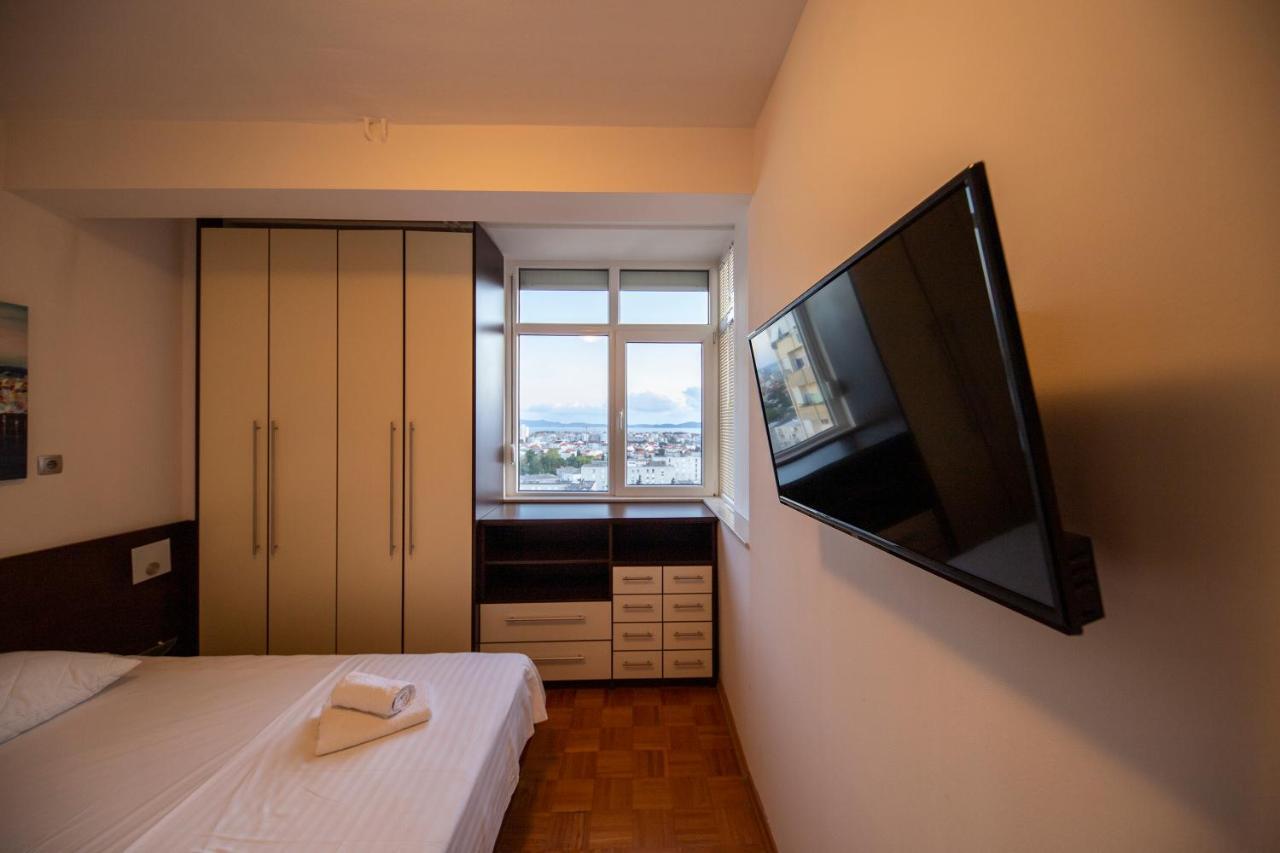 City&Sea view 2BR 4+2 Zadar Exterior foto