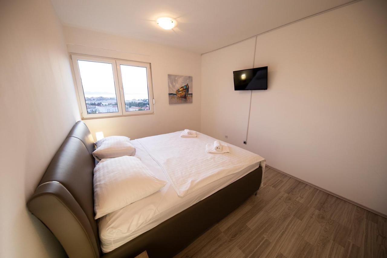 City&Sea view 2BR 4+2 Zadar Exterior foto